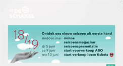 Desktop Screenshot of ccdeschakel.be