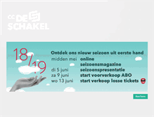 Tablet Screenshot of ccdeschakel.be